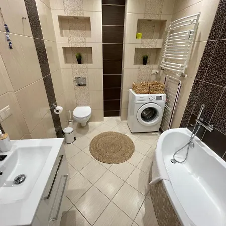 Al-Dom Apartament Ogrodowa Bocianie Gniazdo Z Garazem Kołobrzeg Esterno foto